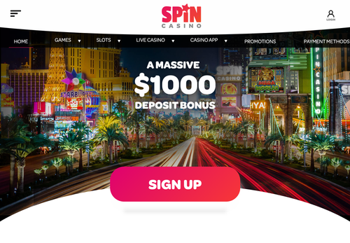 Spin Casino Screenshot