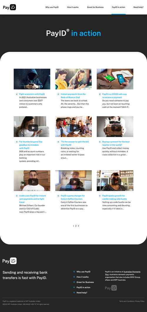 Payid.com.au Payid in Action
